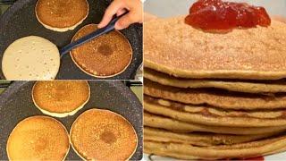 Hot cakes de Avena con Plátano