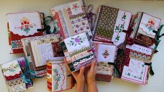  Christmas junk journals | softcover felt journals 