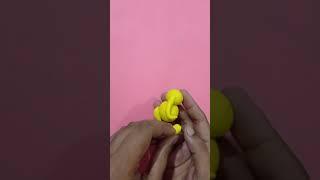 #Ganpati ji #shorts #how to make ganpati ji with clay... #Gnesh idol...️...