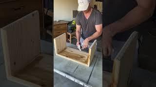Easy One Board DIY C Table