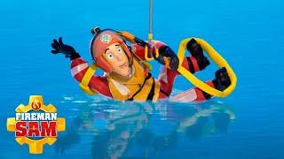 The deep end! | Fireman Sam Official 1 hour compilation | Kids Movie