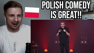 Reaction To ABELARD GIZA - Zaodrze (Polish Comedy)