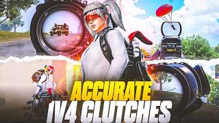 This Is How I Clutch In Any Situation | 1v4 Clutches | IPhone 15 Pro BGMi Gameplay