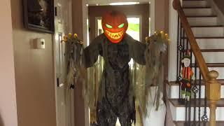 Spirit Halloween Pumpkin Patch Prowler Animatronic Decoration