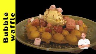 Easy Bubble waffle recipe by Chef Bobby geetha