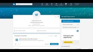 LinkedIn "с нуля". Как завести профиль в LinkedIn