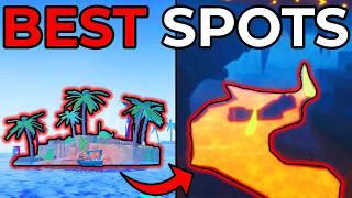 The BEST FISHING SPOT For EVERY LEVEL in Roblox Fisch!