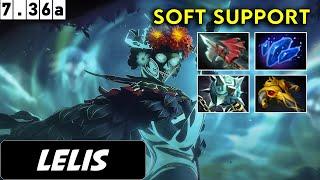 Lelis Muerta Soft Support - Dota 2 Patch 7.36a Pro Pub Gameplay