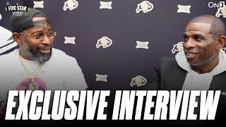 Deion Sanders on Media Hate, Private Jet to See Recruit & More! | Coach Prime Exclusive Interview