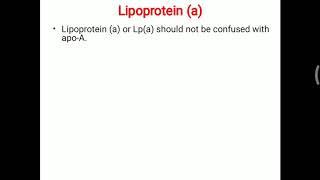 Lipoprotein (a)