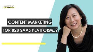 Content Marketing Strategy for B2B SaaS platform by Pam Didner