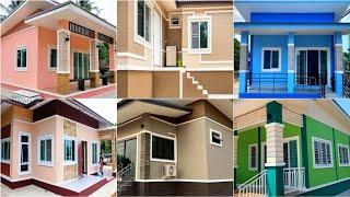 100 House Painting Colours Outside 2024 | Exterior Wall Paint Color Combinations Ideas | Wall Colour