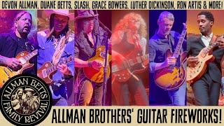 Slash, Duane Betts, Devon Allman & Grace Bowers Best Guitar Solos from Allman Betts Family Revival