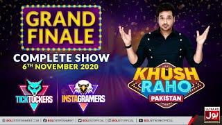Game Show | Khush Raho Pakistan Instagramers Vs Tick Tockers | Grand Finale | 6th November 2020
