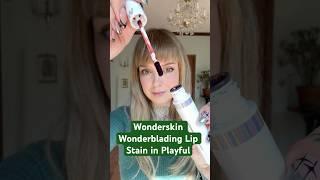 Wonderskin Wonderblading Lip Stain in Playful #lipstick #lipstain #wonderskin