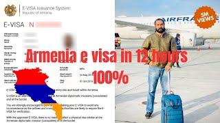 Armenia  visa in 12  hours  without invitation letter  #immigration # travelvlog #trending