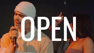 Jessica Peros - Open ft. Justin Love ( Official Lyric Video)
