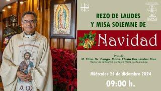 Rezo de Laudes y Misa Solemne de Navidad, 25 de diciembre de 2024, 9:00 h.