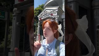 Rules I learned living in Japan