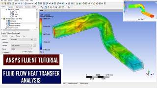  Ansys Fluent Tutorial For Beginners - Flow through Duct