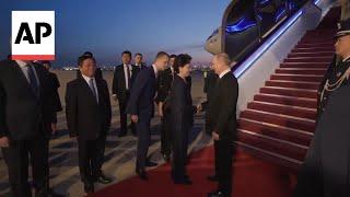 Russian President Vladimir Putin arrives in Beijing for state visit to China