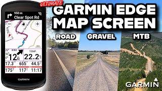 Ultimate Garmin EDGE Map Screen Setup for Road/Gravel/MTB