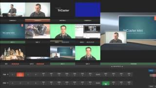 NewTekTriCaster Mini Tutorial from Jan Ozer at Streaming Media Producer