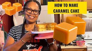 HOW TO MAKE A HOMEMADE CARAMEL CAKE#EricandTeresa #HomemadeCake #HomemadeCaramelIcing #CaramelCake