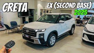 Hyundai Creta Ex 2025 ️ | Hyundai Creta Second Base Model | Hyundai Creta 2025 | Detailed Review