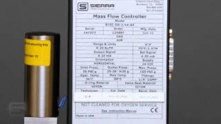 810 Mass Flow Controller: Unpacking, Labels &  Quick Installation