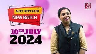 NEET CHALLENGER BATCH Commencing on July 10th, 2024.
