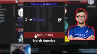 Miracle & Arteezy in the same team? Miracle will stand-in for SR on DreamLeague 20