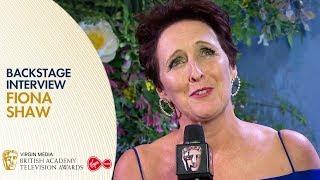 Fiona Shaw Talks Backstage After Supporting Actress Win | BAFTA TV Awards 2019