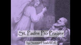 St  Padre Pio Prayer