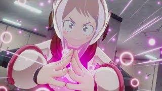 My Hero Academia: One's Justice - Uraraka Ochaco Combos, Ultimate Attacks Gameplay (1080p)