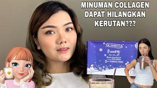 REVIEW MINUMAN COLLAGEN FROZEN SKINISTA BISA HILANGKAN KERUTAN???