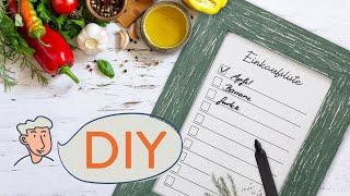 DIY selbstgemachter Shabby-Chic Rahmen