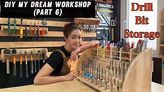 DIY French Cleat Holder | Drill Bit Storage| Hammer | Pliers| My Workshop  ( Part 6 )