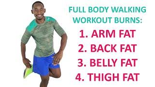 30 MIN FULL BODY HOME WALKING WORKOUT (No Equipment)