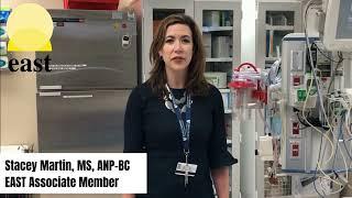 Stacey Martin, MS, ANP-BC on joining EAST as a Trauma Administrative Director #traumanurse