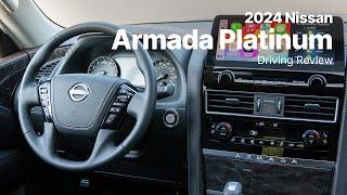 2024 Nissan Armada Platinum | Driving Review