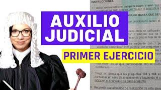 🟣 COMO es el EXAMEN de AUXILIO JUDICIAL  2021