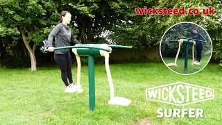 Wicksteed FLZ Surfer - Outdoor Fitness Equipment