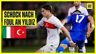 Chancenreiche Partie und ein Schockmoment bei Yildiz: Italien - Türkei | Testspiel | DAZN Highlights