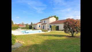 Beautifully presented 6 bedroom home with in ground pool in the town of Lubersac, close to amenities