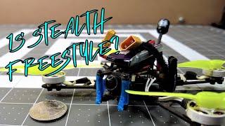 Can a 1S FPV drone be stealthy and still shred the face off of your local park?  Meet the Pork Chop!