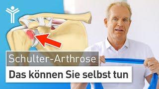 Schulterarthrose – TOP Übungen & Tipps gegen Schulterschmerzen von Dr. Stefan Preis