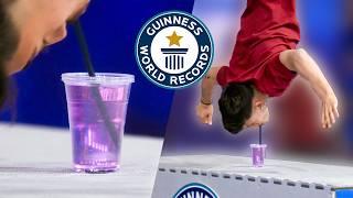 Sipping and Flipping - Guinness World Records