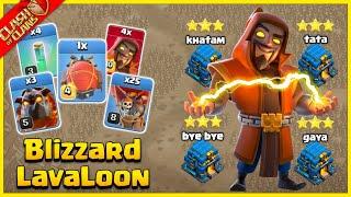 How to Use Bliz Lalo | TH12 Blizzard Lavaloon Strategy | Bliz Lalo Is The Most Powerful Army in Coc