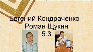 Kondrachenko - Shchukin. The 6th Master’s Tournament. Final | Draughts